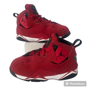 Air Jordan True Flight Gym Red Toddler Shoes 10 c